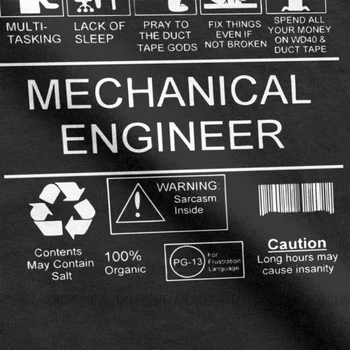 Inginerie mecanică T-Shirt pentru Bărbați Auto Reparatii Inginer de Epocă Tees Bumbac Echipajul Gât Maneci Scurte T Shirt Haine pentru Adulți
