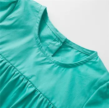 Puțin Maven Nouă Primăvară de Toamnă Copiii Verde Aplicatiile Pasăre Mare Tesute Pantaloni cu Dungi din Bumbac Tricotate Fete Bluză cu mânecă Lungă Seturi
