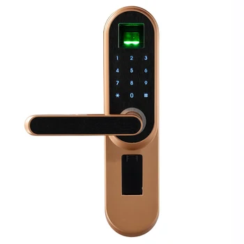 LACHCO Biometrice Electronice de Blocare a Ușii Inteligent , Cod, Cheie cu Ecran Tactil Digital Parola de Blocare de Amprente pentru Biroul de Acasă A18013FB
