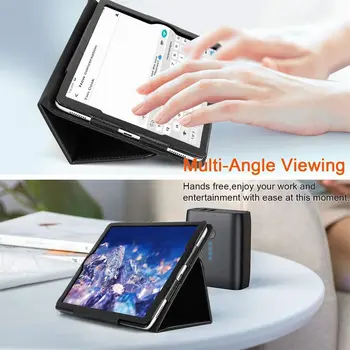Pentru Samsung Galaxy Tab A7 2020 10.4 Flip Piele Stand Acoperire Pentru Samsung Galaxy Tab A7 10.4 SM T500 T505 2020 Caz + Film+Pen