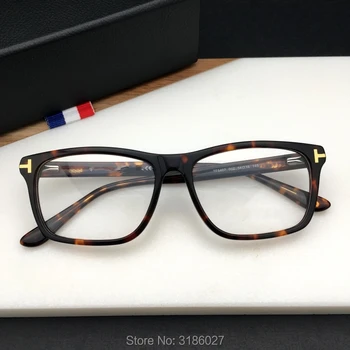Ryma TF5407 TOM de Calitate Superioară cu logo-ul Manual de Acetat de ochelari de Soare pentru Barbati Ochelari Pătrați Femei Brand de Lux de Designer cu Cutie