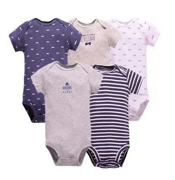 5pcs/lot de moda pentru copii haine băiat Organismului Infantil Nou-născut Tripleți bumbac Drăguț Copilul Purta Haine pentru Copii îmbrăcăminte pentru Băieți