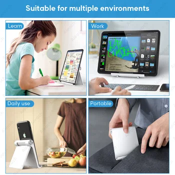 Desktop-uri Suport Pentru Tableta de 7.9 la 11 inch , Reglabil Pliere-Suport Tablet Stand For iPad Xiaomi Telefon Mobil Samsung Suport