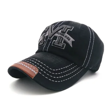 Spălat Bărbați Șapcă De Baseball Pentru Femei Denim De Bumbac Umbrelă De Soare Pălărie Scrisoare Brodate Snapback Casual Unisex Soare Sepci Trucker Hat Casquette