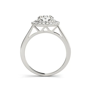 LESF de Lux Sona Simulat Inel cu Diamant Seturi de Logodna Fin Inel Pentru Femei Feminin, Clasic, Vintage Argint 925 Inel Cadou