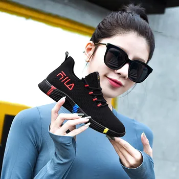 Pantofi de alergare pentru Femei 2020 Vânzare Fierbinte Aer Respirabil ochiurilor de Plasă Adidasi Femei de Mers pe jos, Jogging Formatori Pantofi Sport încăltăminte într-Femme