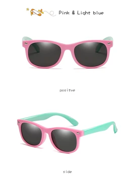 DesolDelos Copii ochelari de Soare Polarizat TR90 Copil Clasic de Ochelari pentru Copii ochelari de Soare baieti fete ochelari de soare UV400 Oculos D322