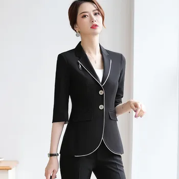 NAVIU Noua Moda Sacou Femei Topuri de Vara de Înaltă Calitate Sacou Office Doamnelor Coreea de Stilul Formal Uzura de Muncă