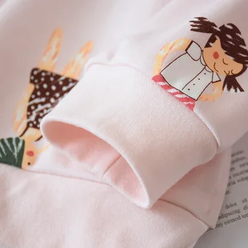 Japoneze toamna și iarna nou stil pur de bumbac doamnelor lână de bumbac serviciu acasă două piese pijama drăguț pentru femei pijamale