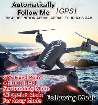 APP de Control de FPV GPS Urmați-Mă Aerian de Control de la Distanță drone 2.4 G Cu un Set Mare/din Jur/Auto Urmați-Mă Elicopter RC vs X28W