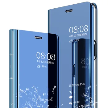 Somn inteligent Caz Flip Pentru Huawei P20 Pro P30 Lite Mate 10 Pro Nova 3i 3 Lux Placat cu Caz Suport Pentru Huawei Mate 20 Pro 20X Lite