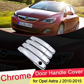 Pentru Opel Astra J, Vauxhall Holden GTC 2010 2011 2012 2013 Crom Mânerul Ușii Capacul Tapiterie Auto Set Styling Auto Accesorii