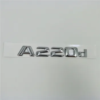 Noul Chrome Litere Emblema Insigne Cu Logo-Ul Mercedes Benz A180d C180d E180d E200d A220d C220d E220d C250d E350d G350d