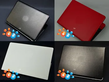 Fibra de Carbon Laptop Autocolant Piele Decal Capac Protector pentru HP Omen 17 (2019) 17-cb0001TX 2070 17.3