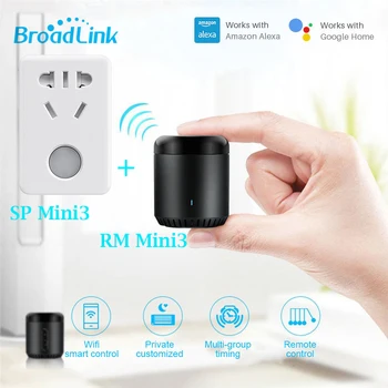 Broadlink Smart Home RM4C Mini RM Mini3 Controler Inteligent WiFi+4G+IR Control de la Distanță APP pentru Alexa de Start Google