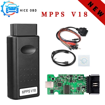 MPPS V18 ECU Chip Tuning MPPS V18.12.3.8 Tricore MPPS V18 cu Tricore Cablu MPPS V13.02 ECU Flasher Instrument de Diagnosticare Auto