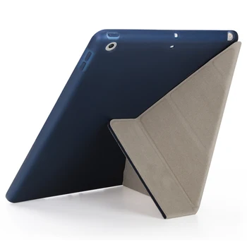 KpGoing pentru iPad Pro 11 2018 Caz din Piele PU Silicon Spate Slim Greutate de Lumină Y Stil Deformare Smart Cover pentru iPad Pro 11 inch