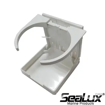 Sealux Plastic Alb Reglabil Bea Pliere Cupa pentru Marin Iaht, barca si masina RV