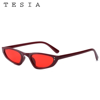 2020 Mic Ochi de Pisica ochelari de Soare pentru Femei Black Red Ochelari Retro Nuante Pentru Femei Lentes De Sol Mujer Oculos Feminino UV400