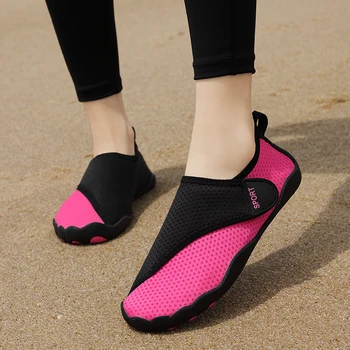 Stil Nou Respirabil Înot Desculț Adidasi Femei Confortabil De Formare Ciorap Papuci De Litoral, Plajă, Scufundări, Aqua Pantofi Unisex