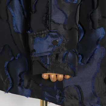 CHICEVER Mozaic Hit Culoare Tricou Pentru Femei Hanorac cu Guler Maneca Lunga Casual Pierde Streetwear Jachete de Moda de sex Feminin