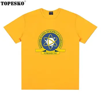 TOPESKO Tricouri Tom Holland Teuri Știință și Tehnologie facultatea de Imprimare Bărbați Femei Maneci Scurte T-Shirt Casual Tees