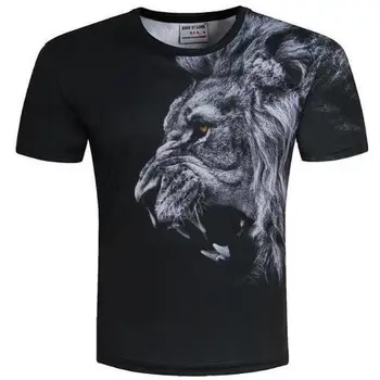 Noul T-shirt Crown Leu de Vară pentru Bărbați Bărbați Mânecă Scurtă T-shirt Tricou Nou T-shirt T-shirt, O camasa Casual
