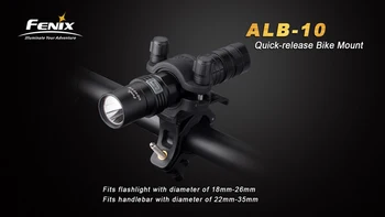 Fenix ALB-10 Rapidă cu Eliberare de 18-26mm lanterna Lanterna Bicicleta Biciclete Ciclism, Călărie Muntele