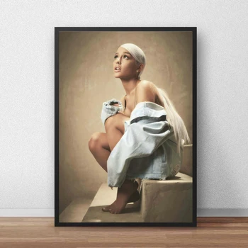 Pop Star (Ariana Grande) Panza Pictura Poster HD Print de Arta de Perete Camera de zi de Decorare Acasă