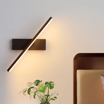 LED-uri lumina de perete personalitate dormitor lampă de noptieră Nordic minimalist modern, creativ scara culoar, camera de zi gravitează în lampă de perete