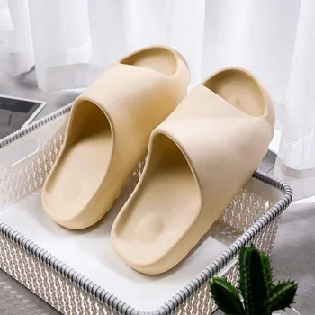 2020 Nouă Bărbați Femei Platforma Papuci De Vara Nou Cuplu Papuci De Baie De Origine Non-Alunecare Pantofi Platforma Femei Flip Flops