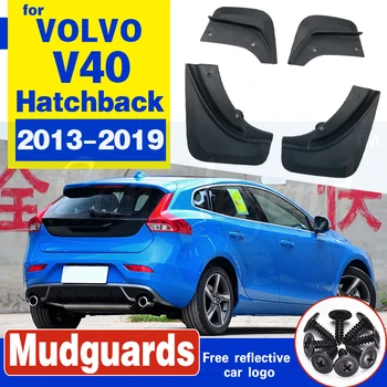 Pentru VOLVO V40 Hatchback 2013-2019 2016 Set Turnate Masina Noroi apărătoare de noroi apărătorile de Noroi Lambou Aripile apărătoare de noroi Aripa