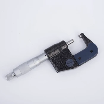 25-50mm, Micrometru Digital 0,001 mm Electronice, Micrometre Etrier Ecartament de un Metru Crom-Otel Inoxidabil placat cu Micrometru de Exterior