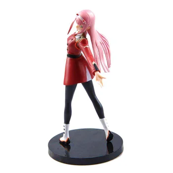 21cm DRAGĂ În FRANXX Stand Figura Jucărie ZERO DOI 002 figurina Toy Anime Decor Cosplay Decor Model de Păpuși pentru Copii Cadouri