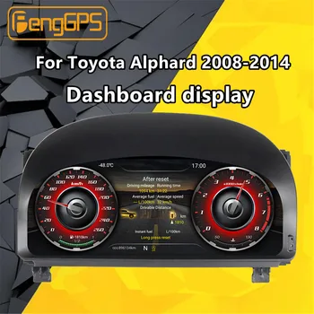Pentru Toyota Alphard tabloul de Bord Monitor Android Player Multimedia 2008 - Car Audio Stereo Șeful unității de Navigare GPS