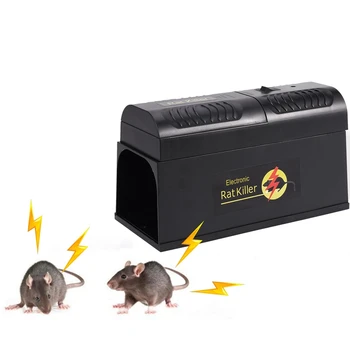 Calitatea Electrice de Înaltă Tensiune Rat Mouse-ul Capcana Mouse-ul Killer Electronice Rodent Mouse-ul Zapper Electrocuta Utilizarea Acasă Controlul Dăunătorilor UE Pl