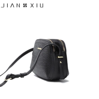 JIANXIU Brand Autentic Geanta din Piele de Crocodil Textura Femei Messenger Saci de Umăr, Crossbody Sac de Mici 2020 Newset Tote 2 Culori