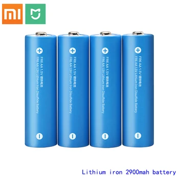 2020 XIAOMI Mijia AA 1.5 V Litiu fier de 2900mah baterie Albastru Unică folosință cu Baterii pentru Camera Mouse Keyboard Controller masina Jucarii