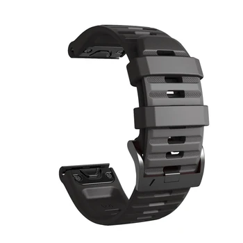 JKER 26 22mm Quick fit Watchband pentru Garmin Fenix 6X 6 Pro Ceas Silicon se potrivesc Ușor Încheietura Banda Curea Pentru Fenix 5X 5 3 3 ORE 935 945