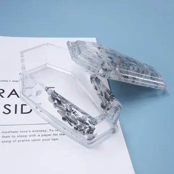 SNASAN sicriu Mucegai Silicon Ornamente de cristal Rășină Clar Mucegai Diamante DIY Mucegai Decor Acasă Rășină de Artă