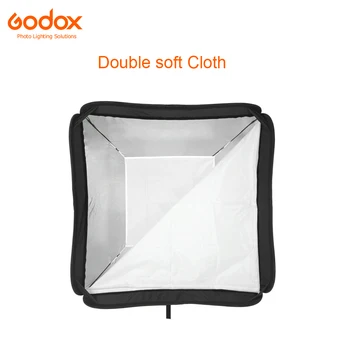 GODOX 40x40/50x50/60x60/80x80cm Softbox cu S de Tip Suport Stabil Bowens Muntele Flash Suport de Montare Softbox Pliabil Trage Kit