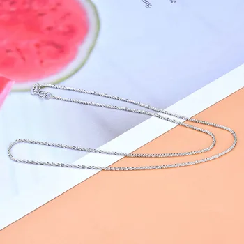 Noi S925 Argint Colier conopida lanț lanț os moda temperament dulce simplu, versatil gol lanț