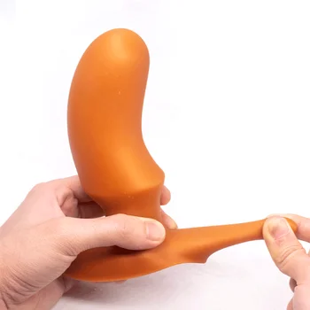Erotic Super Mare Anal Plug Vibrator Sex-Toy Pentru Femeia De Silicon Anus Dilatator Masaj De Prostata Mare Priză Pentru Bărbați Gay Sex Toy