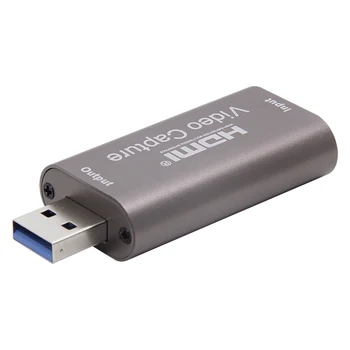 Mini Card de Captura Video USB 3.0 HDMI Captura Video Grabber Joc de Telefon de Captare Camera de Înregistrare Cutie IOS La HDMI/ Type-C La HDMI