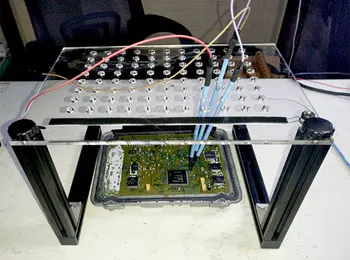 Cele mai noi BDM FRAME NOU CONDUS de Programare ECU Adaptor cu 4 buc Sonda Pixuri Set Complet BDM Pentru KESS KTAG FGTECH de Lumină LED, Plasă de Asistent