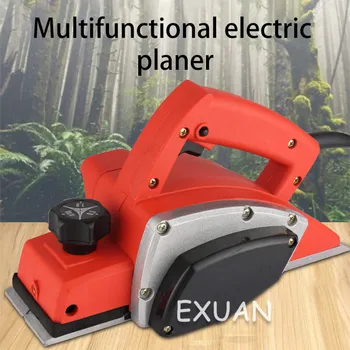 Portabile, pentru prelucrarea lemnului rindea electrica de uz casnic de mici multifuncționale de prelucrare a lemnului rindea electrică mecanică împinge rindea