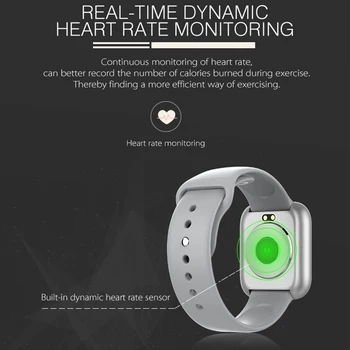 De înaltă Calitate Ceas Inteligent 2021 Bărbați Femei de 15 Zile de Viață a Bateriei IP68 rezistent la apa de Monitorizare a ritmului Cardiac Smartwatch Pentru Android Ios