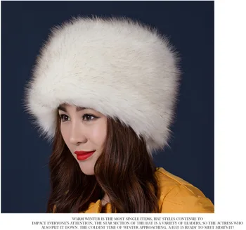 De vânzare la cald iarna caciula de blana pentru Femei rusă Capac Tricotate pălării de Iarnă Cald Pălării Beanie 2020 moda pufos adult pălărie 12colors