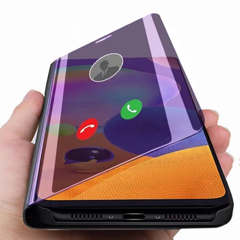 Smart filp Oglindă caz pentru Samsung Galaxy A31 stand de carte cu coperta din piele pentru Samsung Galax A30S A30 31 30 de ani 31a samsun A31 acoperă