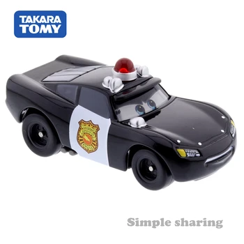 Takara Tomy TOMICA C-36 De Masini Fulger McQueen de Poliție Caldă de Tip Pop-Jucarii Copii Autovehicule turnat sub presiune, Metal Model de Colecție Nou